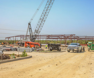 Admin building steel structure